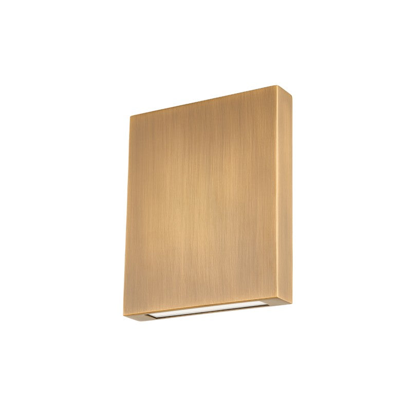 Troy Lighting Canada - LED Outdoor Wall Sconce - Thayne - Patina Brass- Union Lighting Luminaires Decor
