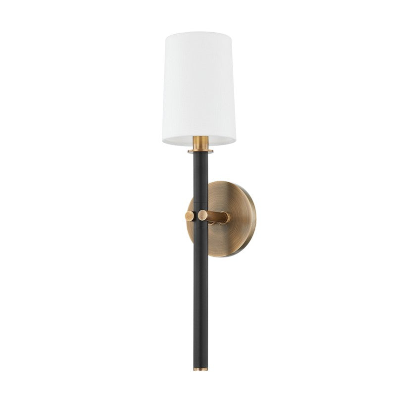 Troy Lighting Canada - One Light Wall Sconce - Belvedere - Patina Brass- Union Lighting Luminaires Decor