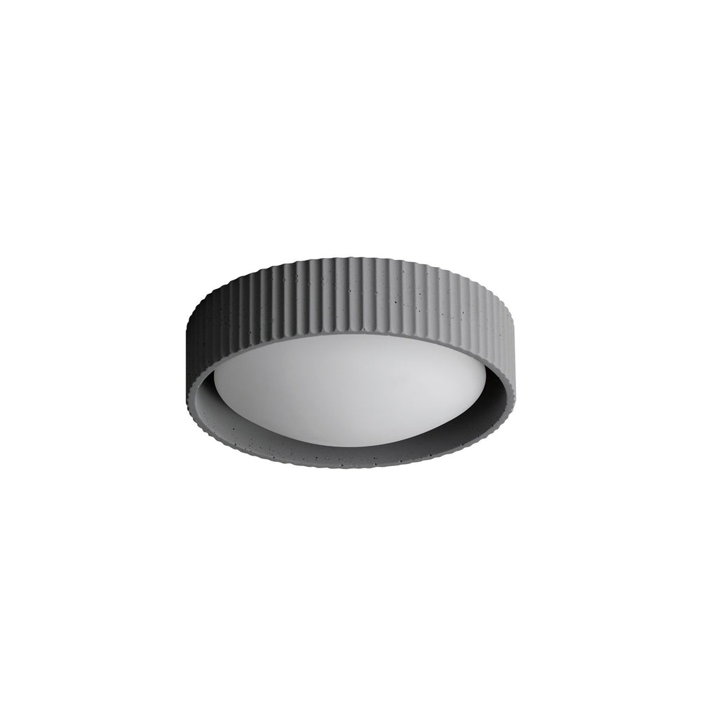 ET2 - LED Flush Mount - Souffle - Gray- Union Lighting Luminaires Decor