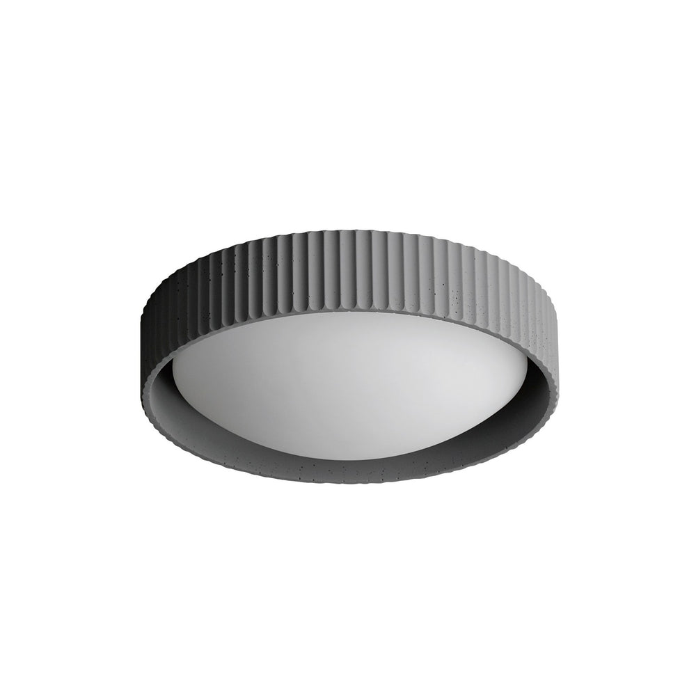 ET2 - LED Flush Mount - Souffle - Gray- Union Lighting Luminaires Decor