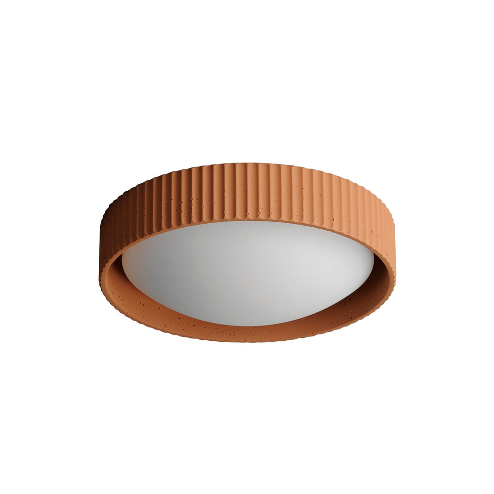 ET2 - LED Flush Mount - Souffle - Terra Cotta- Union Lighting Luminaires Decor