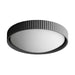 ET2 - LED Flush Mount - Souffle - Gray- Union Lighting Luminaires Decor