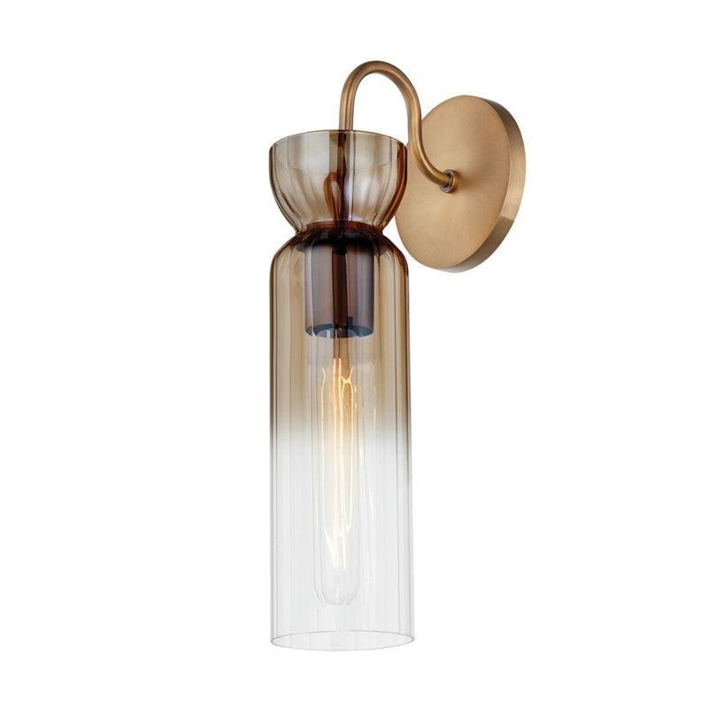 Troy Lighting Canada - One Light Wall Sconce - Julian - Patina Brass- Union Lighting Luminaires Decor