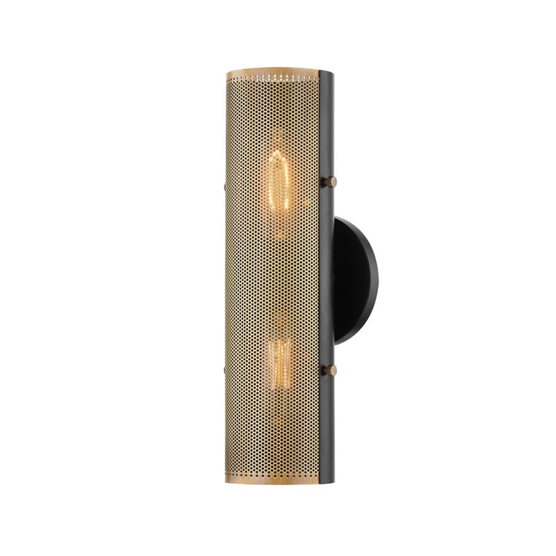 Troy Lighting Canada - Two Light Wall Sconce - Mikka - Patina Brass- Union Lighting Luminaires Decor