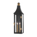 Troy Lighting Canada - Two Light Outdoor Wall Sconce - Wes - Patina Brass- Union Lighting Luminaires Decor