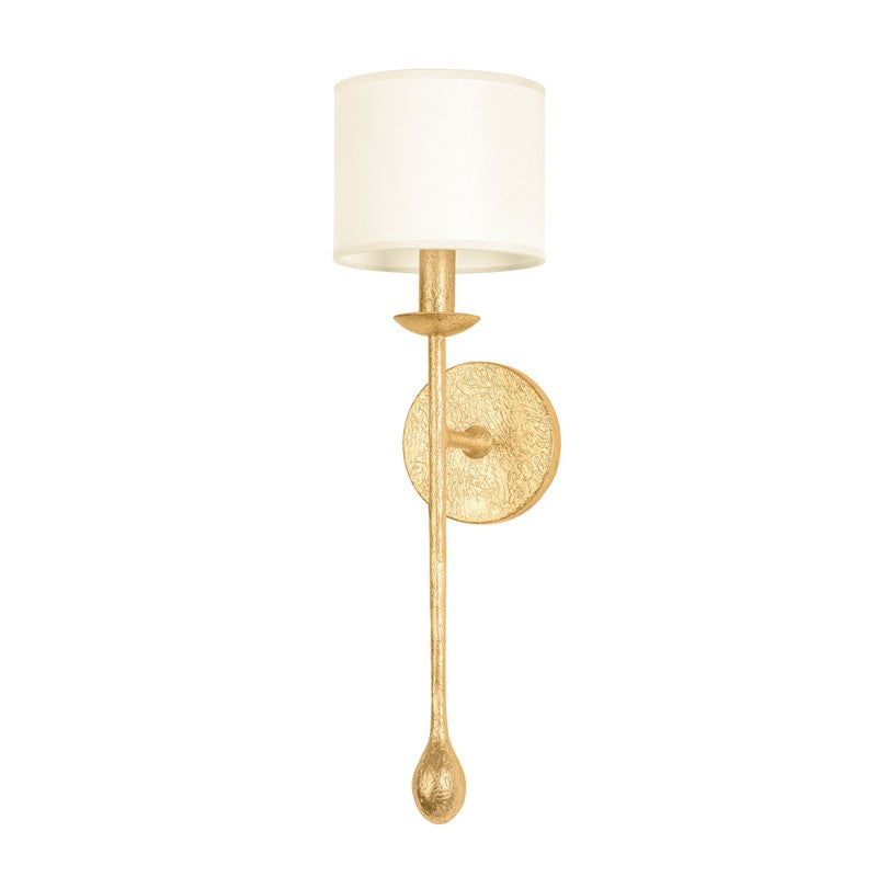 Troy Lighting Canada - One Light Wall Sconce - Osmond - Vintage Gold Leaf- Union Lighting Luminaires Decor