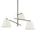 Troy Lighting Canada - Three Light Chandelier - Navin - Patina Brass- Union Lighting Luminaires Decor