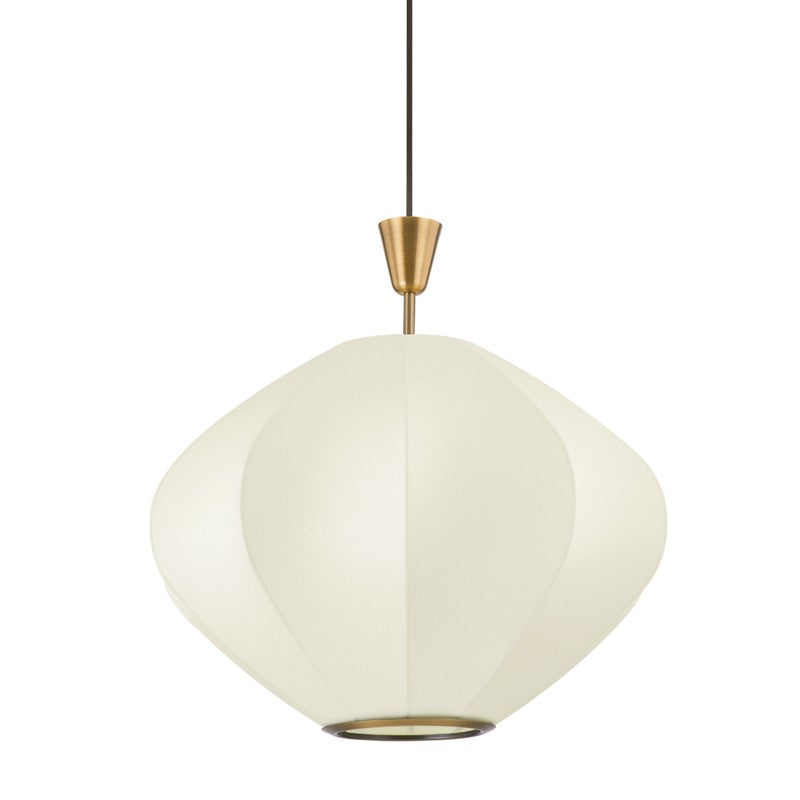 Troy Lighting Canada - One Light Pendant - Arden - Patina Brass- Union Lighting Luminaires Decor