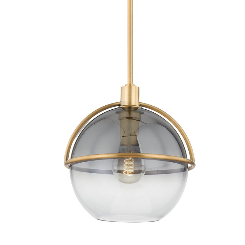 Troy Lighting Canada - One Light Pendant - Ivins - Patina Brass- Union Lighting Luminaires Decor