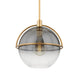 Troy Lighting Canada - One Light Pendant - Ivins - Patina Brass- Union Lighting Luminaires Decor
