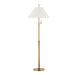 Troy Lighting Canada - One Light Floor Lamp - Clic - Patina Brass- Union Lighting Luminaires Decor