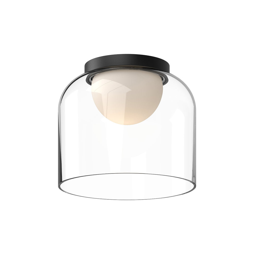 Kuzco Canada - LED Flush Mount - Cedar - Black/Clear- Union Lighting Luminaires Decor