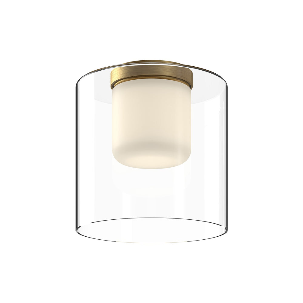 Kuzco Canada - LED Flush Mount - Birch - Brushed Gold/Clear- Union Lighting Luminaires Decor