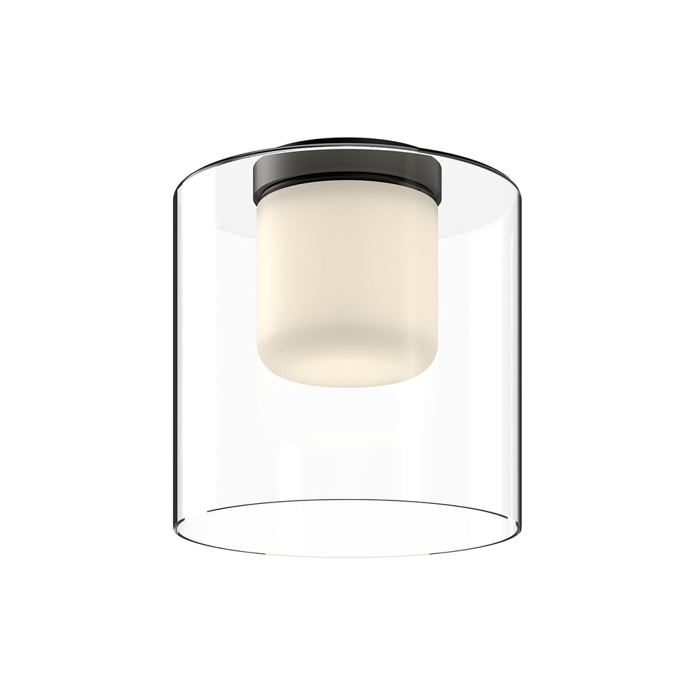 Kuzco Canada - LED Flush Mount - Birch - Black/Clear- Union Lighting Luminaires Decor