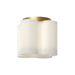 Kuzco Canada - LED Flush Mount - Clover - Brushed Gold/Opal Glass- Union Lighting Luminaires Decor