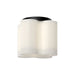 Kuzco Canada - LED Flush Mount - Clover - Black/Opal Glass- Union Lighting Luminaires Decor