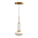Kuzco Canada - LED Pendant - Tavira - Brushed Gold- Union Lighting Luminaires Decor