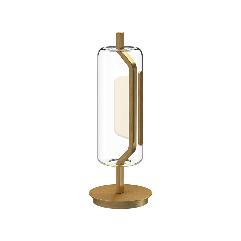 Kuzco Canada - LED Table Lamp - Hilo - Brushed Gold- Union Lighting Luminaires Decor