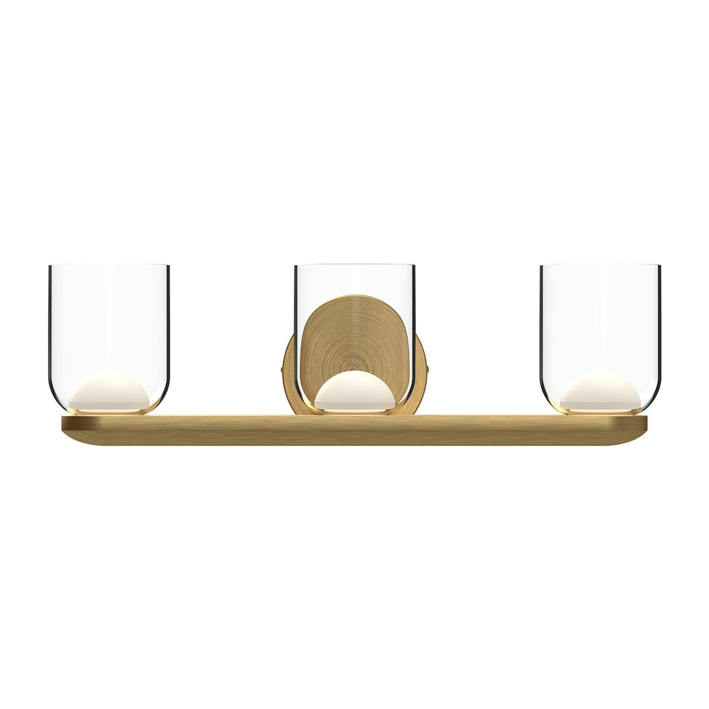 Kuzco Canada - LED Vanity - Cedar - Brushed Gold/Clear- Union Lighting Luminaires Decor