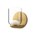 Kuzco Canada - LED Wall Sconce - Cedar - Brushed Gold/Clear- Union Lighting Luminaires Decor