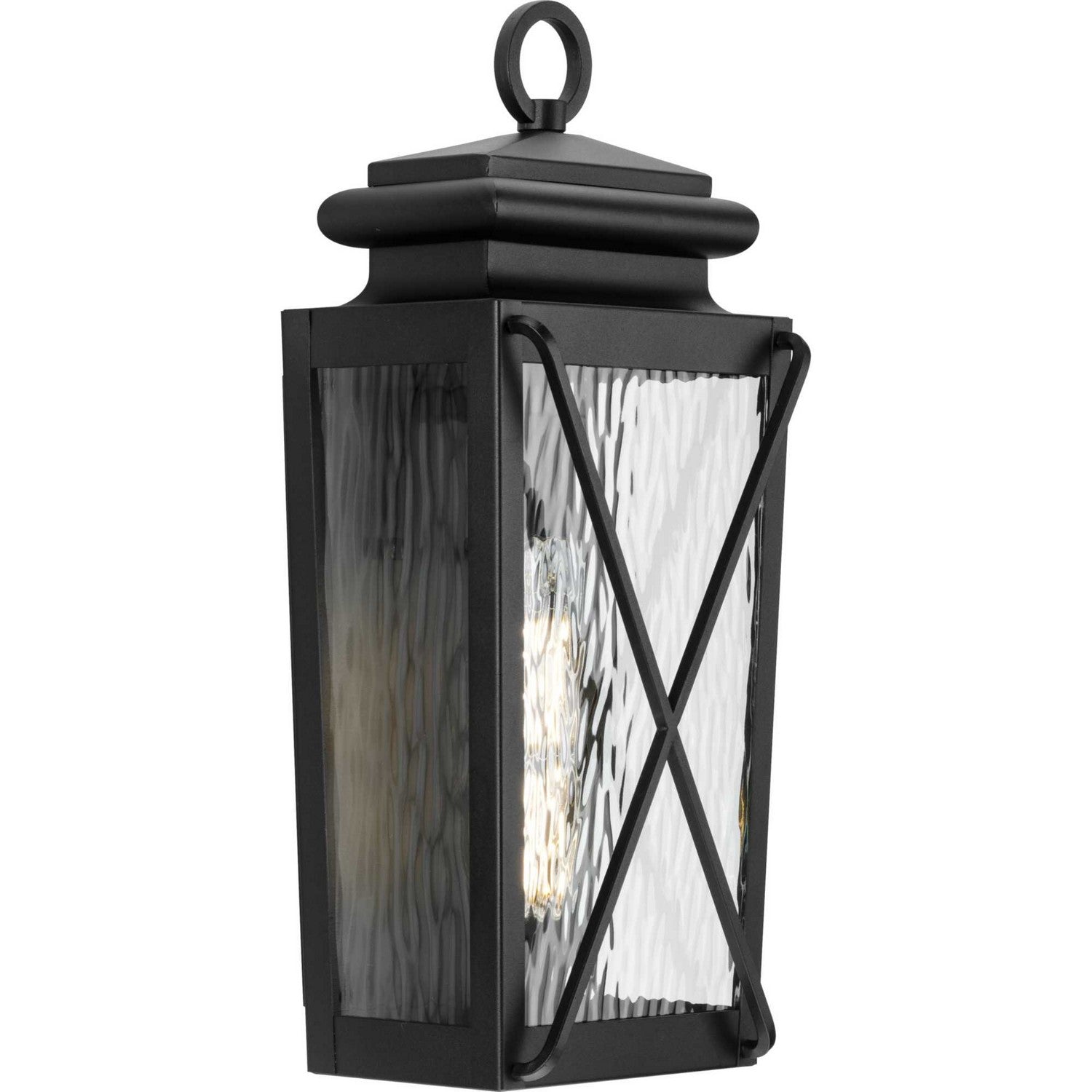 Progress Canada - One Light Outdoor Wall Lantern - Wakeford - Black- Union Lighting Luminaires Decor