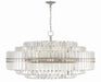 Crystorama - 32 Light Chandelier - Hayes - Polished Nickel- Union Lighting Luminaires Decor