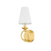 Mitzi Canada - One Light Wall Sconce - Haverford - Aged Brass- Union Lighting Luminaires Decor