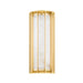 Corbett Lighting Canada - LED Wall Sconce - Leda - Vintage Brass- Union Lighting Luminaires Decor