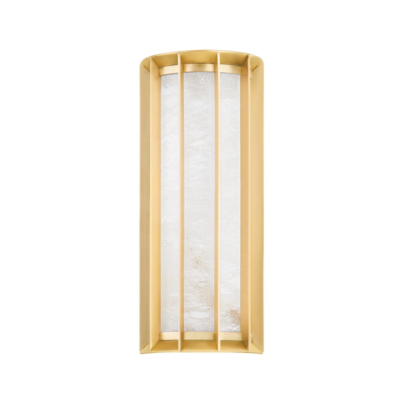 Corbett Lighting Canada - LED Wall Sconce - Leda - Vintage Brass- Union Lighting Luminaires Decor