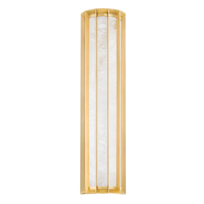 Corbett Lighting Canada - LED Wall Sconce - Leda - Vintage Brass- Union Lighting Luminaires Decor