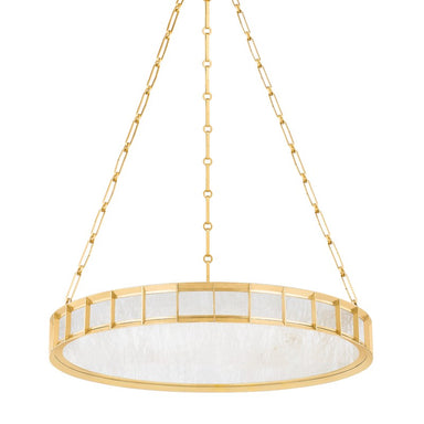 Corbett Lighting Canada - LED Chandelier - Leda - Vintage Brass- Union Lighting Luminaires Decor