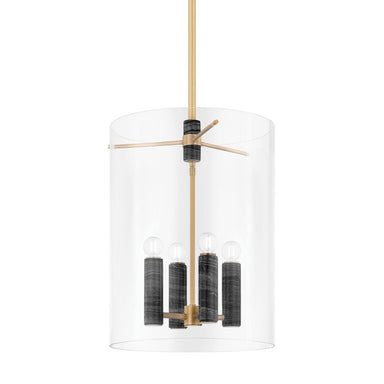 Corbett Lighting Canada - Four Light Lantern - Adonis - Vintage Brass- Union Lighting Luminaires Decor