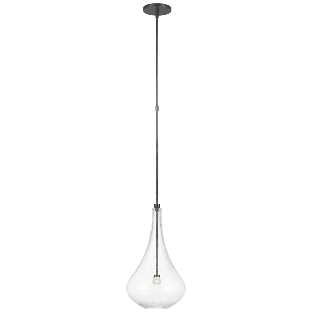 Visual Comfort Signature Canada - LED Pendant - Lomme - Gun Metal- Union Lighting Luminaires Decor
