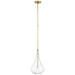 Visual Comfort Signature Canada - LED Pendant - Lomme - Soft Brass- Union Lighting Luminaires Decor