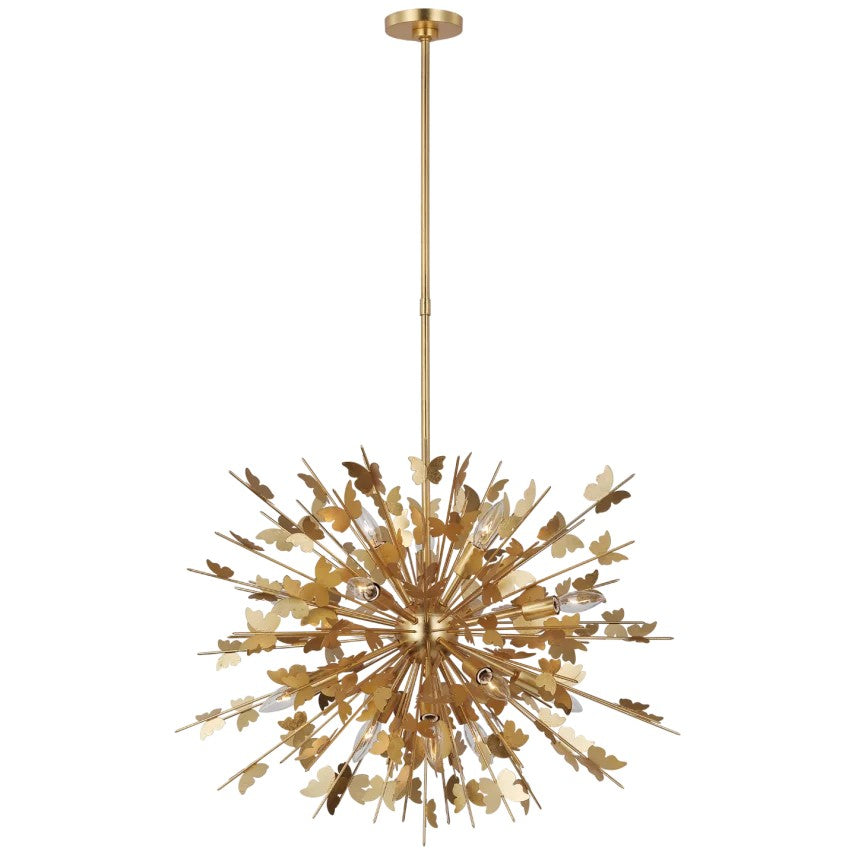 Visual Comfort Signature Canada - LED Chandelier - Farfalle - Gild- Union Lighting Luminaires Decor