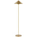 Visual Comfort Signature Canada - LED Floor Lamp - Orsay - Hand-Rubbed Antique Brass- Union Lighting Luminaires Decor