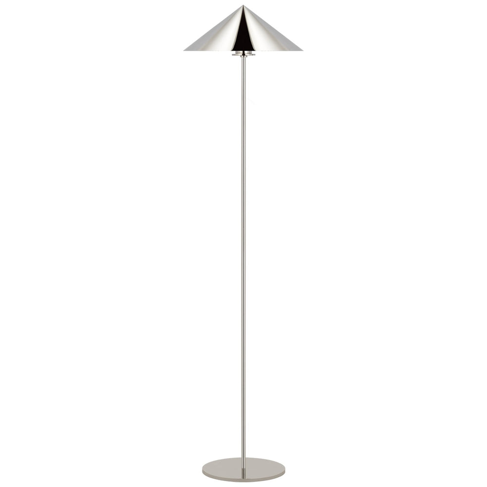Visual Comfort Signature Canada - LED Floor Lamp - Orsay - Polished Nickel- Union Lighting Luminaires Decor