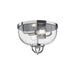 Alora Canada - Two Light Flush Mount - Lancaster - Aged Gold|Chrome|Matte Black- Union Lighting Luminaires Decor