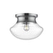 Alora Canada - One Light Flush Mount - Marcel - Aged Gold|Chrome|Matte Black- Union Lighting Luminaires Decor