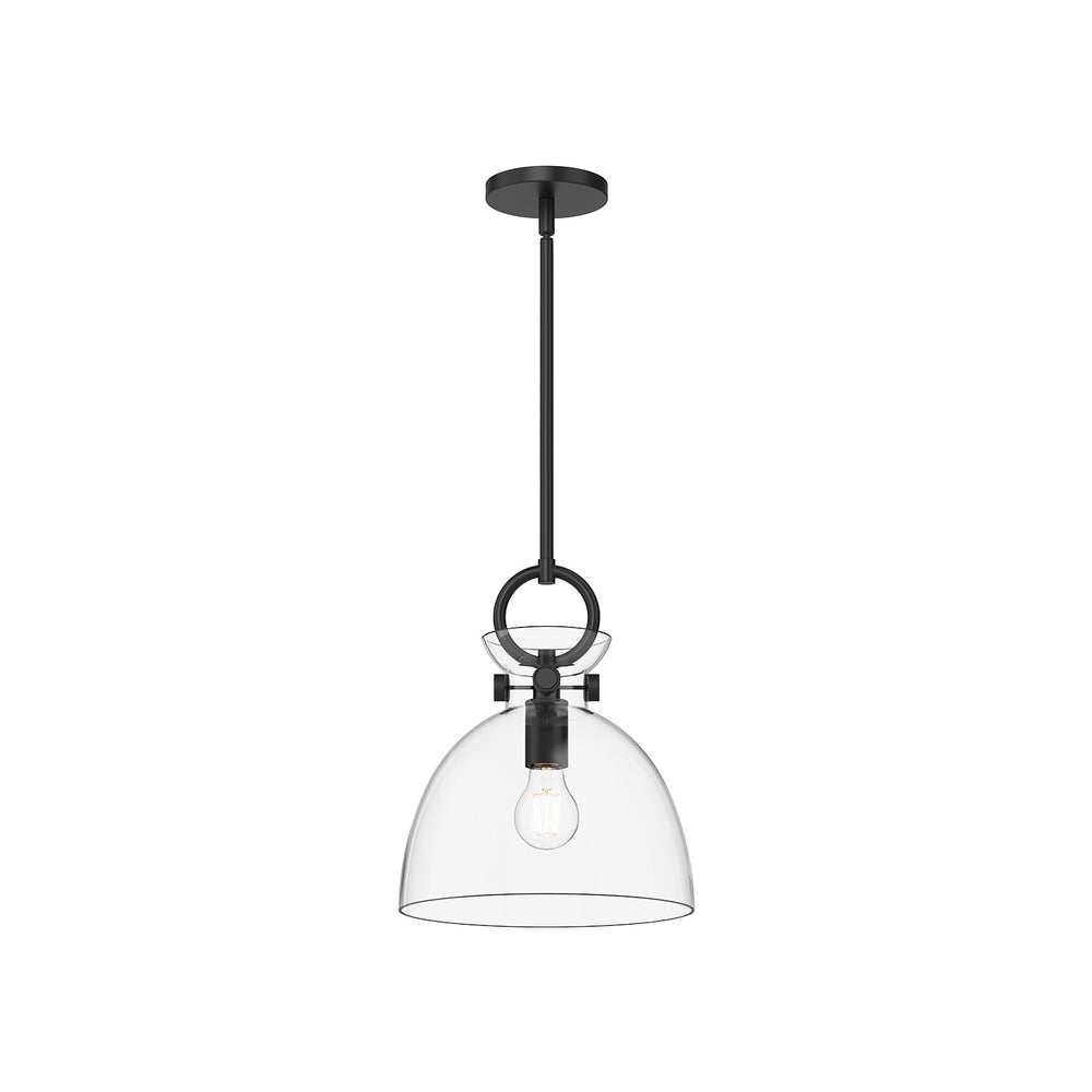 Alora Canada - One Light Pendant - Waldo - Matte Black- Union Lighting Luminaires Decor