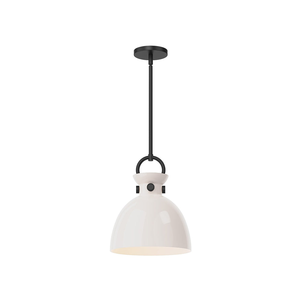 Alora Canada - One Light Pendant - Waldo - Matte Black- Union Lighting Luminaires Decor