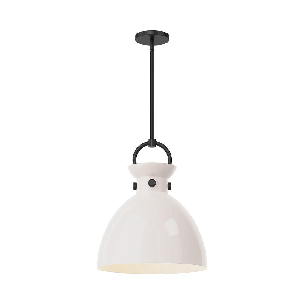 Alora Canada - One Light Pendant - Waldo - Matte Black- Union Lighting Luminaires Decor