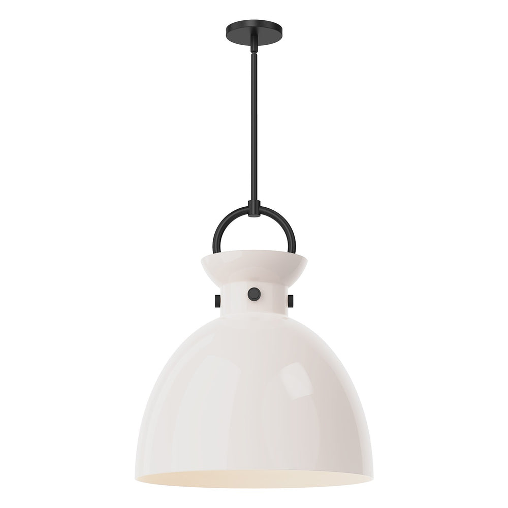 Alora Canada - One Light Pendant - Waldo - Matte Black- Union Lighting Luminaires Decor