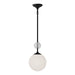 Alora Canada - One Light Pendant - Celia - Brushed Gold/Opal Glass|Matte Black/Opal Glass- Union Lighting Luminaires Decor
