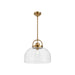 Alora Canada - One Light Pendant - Lancaster - Aged Gold|Chrome|Matte Black- Union Lighting Luminaires Decor