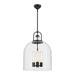 Alora Canada - Four Light Pendant - Lancaster - Aged Gold|Chrome|Matte Black- Union Lighting Luminaires Decor