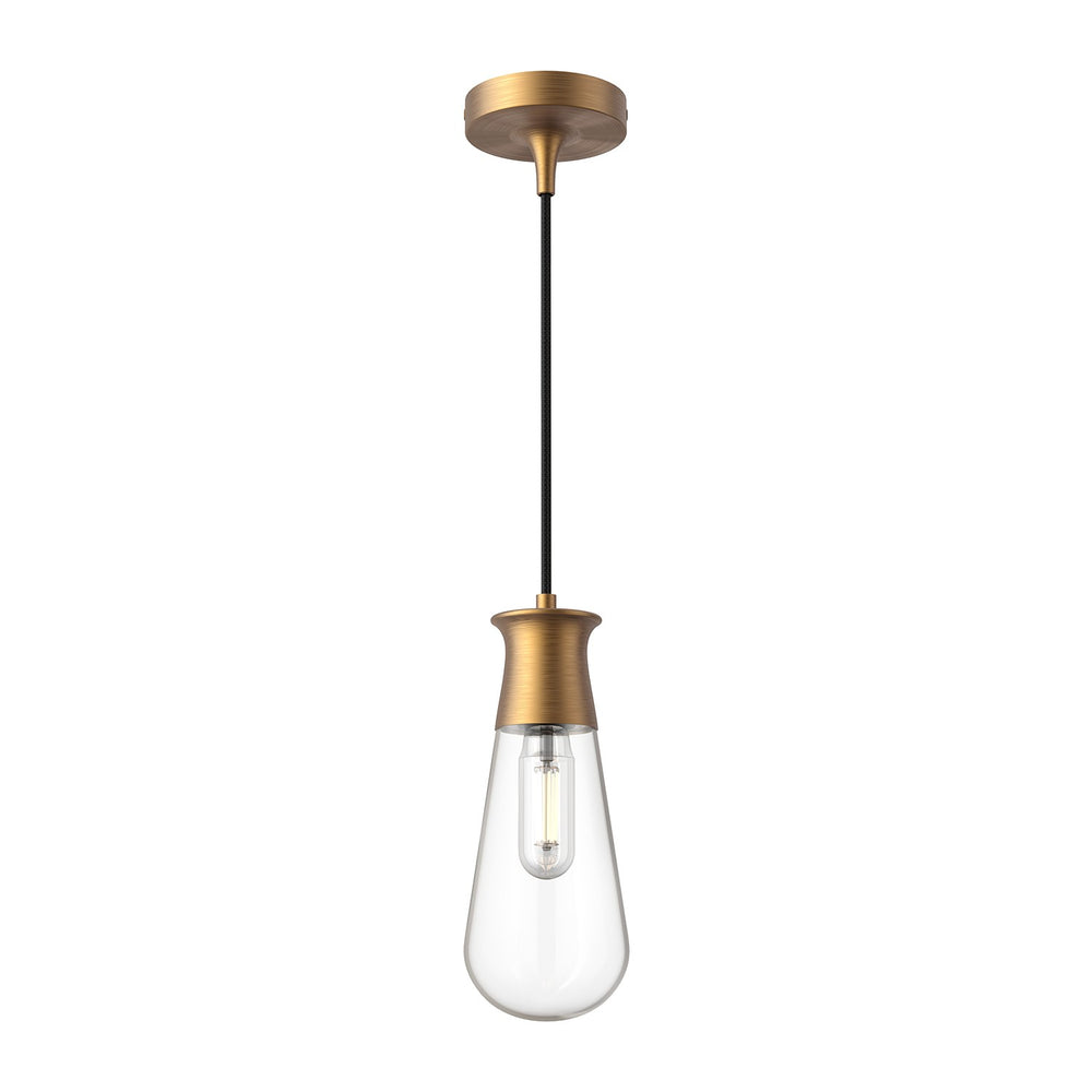 Alora Canada - One Light Pendant - Marcel - Aged Gold|Chrome|Matte Black- Union Lighting Luminaires Decor