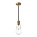 Alora Canada - One Light Pendant - Marcel - Aged Gold|Chrome|Matte Black- Union Lighting Luminaires Decor