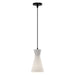 Alora Canada - One Light Pendant - Betty - Aged Gold/Opal Glass|Matte Black/Opal Glass- Union Lighting Luminaires Decor