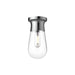 Alora Canada - One Light Semi-Flush Mount - Marcel - Chrome- Union Lighting Luminaires Decor